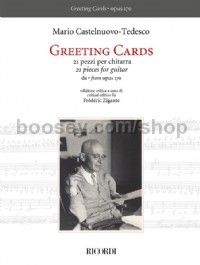 Greeting Cards - 21 pezzi per chitarra (Guitar)